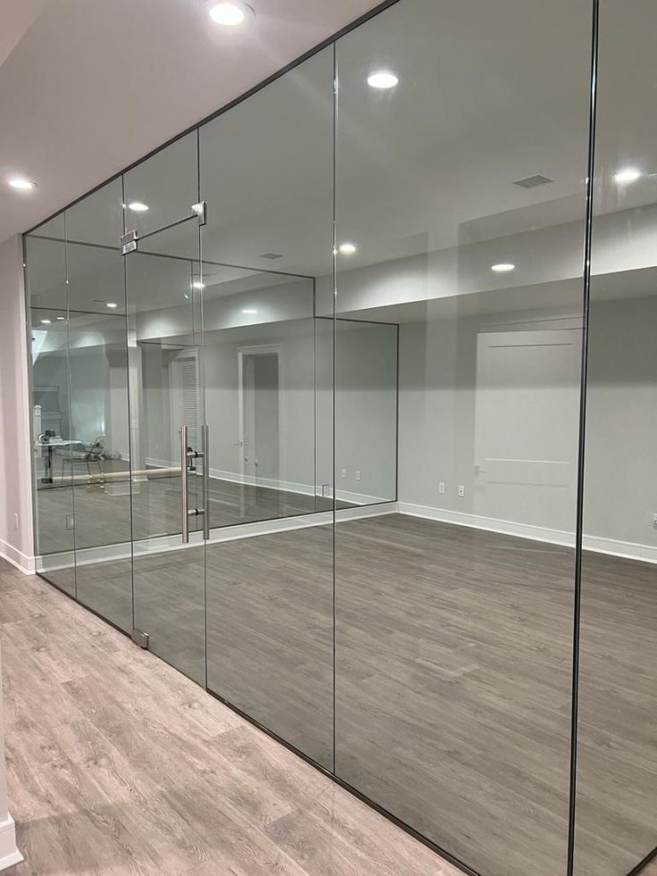Modern Office Glass Partitioning